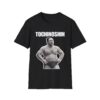 black T-shirt with the sumo wrestler Tochinoshin Tsuyoshir