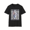 black T-shirt mockup with Sean Strickland UFC middleweight champion