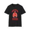 "black t-shirt featuring an intense image of Yuri Boyka screaming, with bold text declaring him 'The Best Fighter in the World,' capturing his fierce and unbeatable persona."