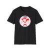 Mockup of an International Boxing Federation black T-shirt