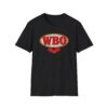 mockup of a World Boxing Organization black Tee