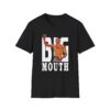 Kevin Holland black T-shirt mockup with the phrase Big Mouth