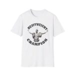 Heavyweight Champion Anthony Joshua Tee