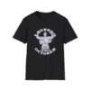 "black t-shirt featuring an illustration of Anthony Joshua, celebrating his status as the heavyweight champion with bold typography and boxing belts graphic."