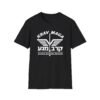 Krav Maga Israeli Combat System symbol black t-shirt design.