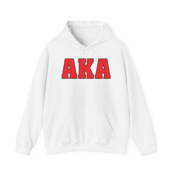 AKA American Kickboxing Academy symbol white hoodie
