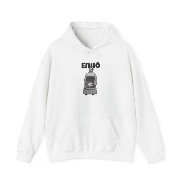 Enho white Hoodie