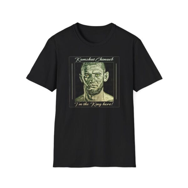 Khamzat Borz Chimaev black Tee