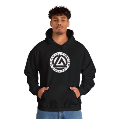 Gracie Fighter Jiu-Jitsu Symbol Hoodie