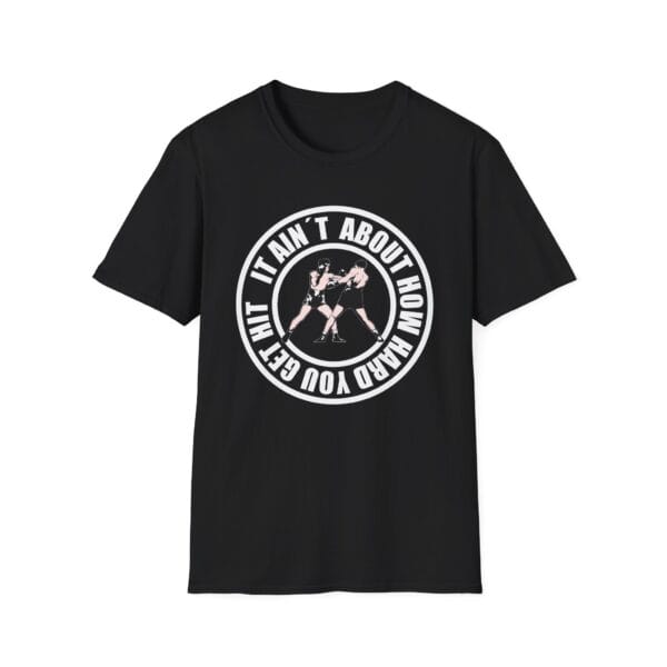 Boxing Motivation black Tee