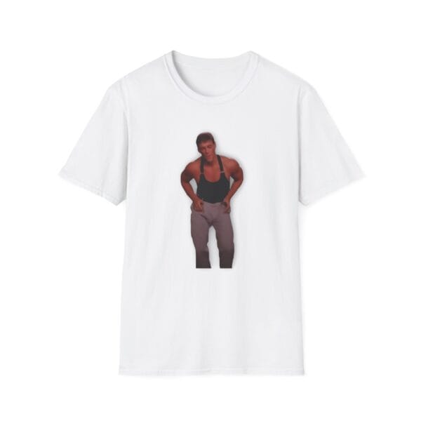 Party Jean Claude Van Damme white tee