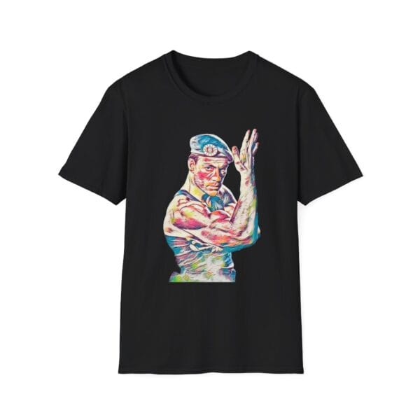 Guile Van Damme black Tee