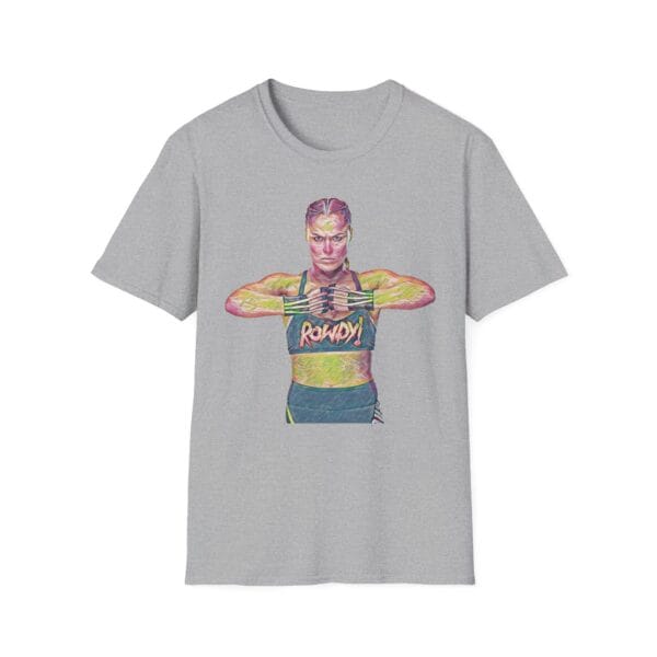 Ronda Rowdy Rousey gray Tee