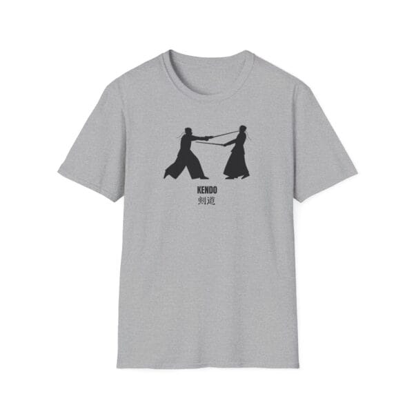 Minimalist Kendo Spirit gray Tee
