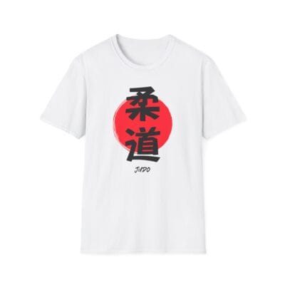 Judo Red Sun Kanji Tee