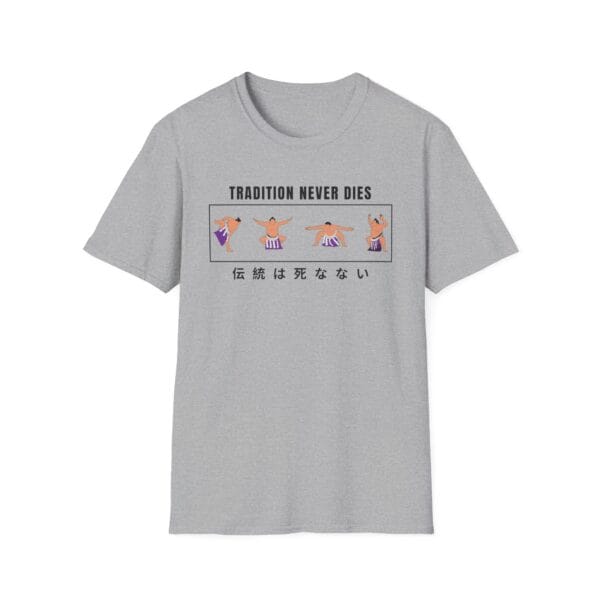 Tradition Never Dies Sumo gray Tee