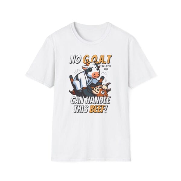 cow grappling with goat in gi