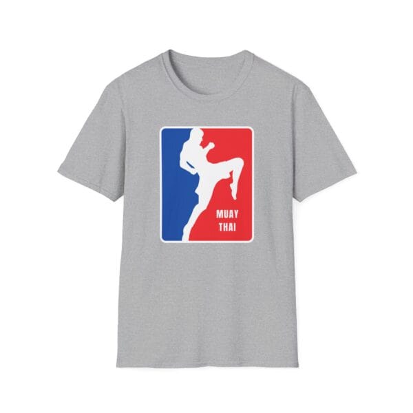 Muay Thai Warrior Shadow gray Tee