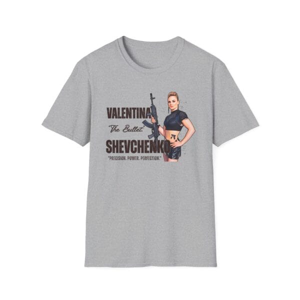 The Bullet Shevchenko Machine Gun gray Tee