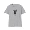 Minimalist Kyudo Archery gray Tee