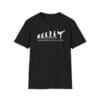 Taekwondo evolution black tee