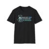 Black version of dinosaur jiu-jitsu tee