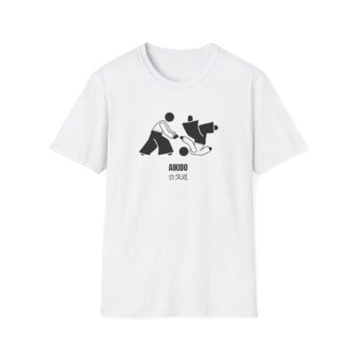 Minimalist Aikido Kanji Tee