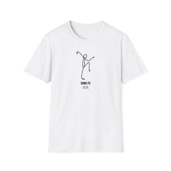Minimalist Kung Fu Figure Tee