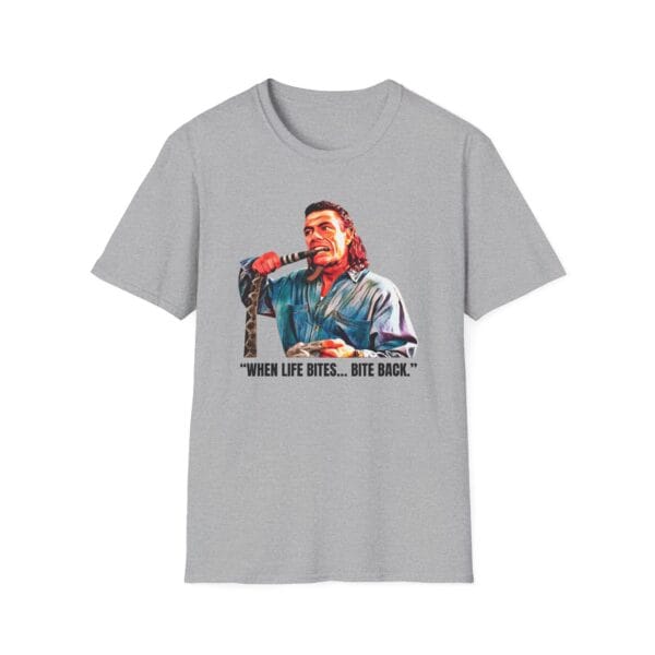 Bite Back gray Tee