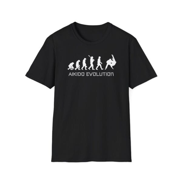 Aikido Evolution black Tee