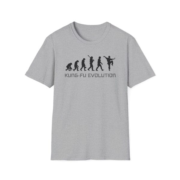 Kung Fu Evolution gray Tee