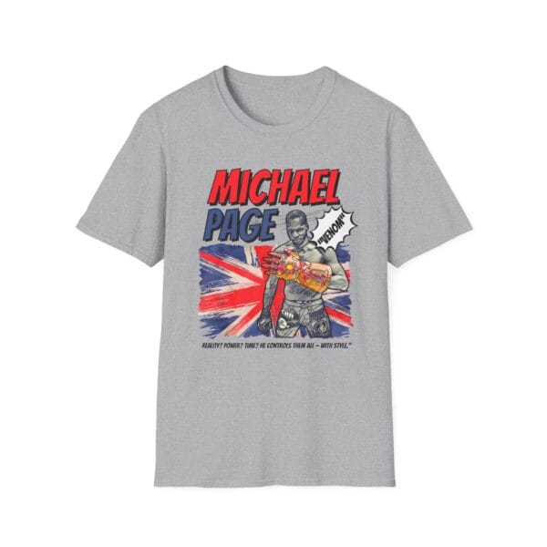 Michael “Venom” Page Infinity gray Tee