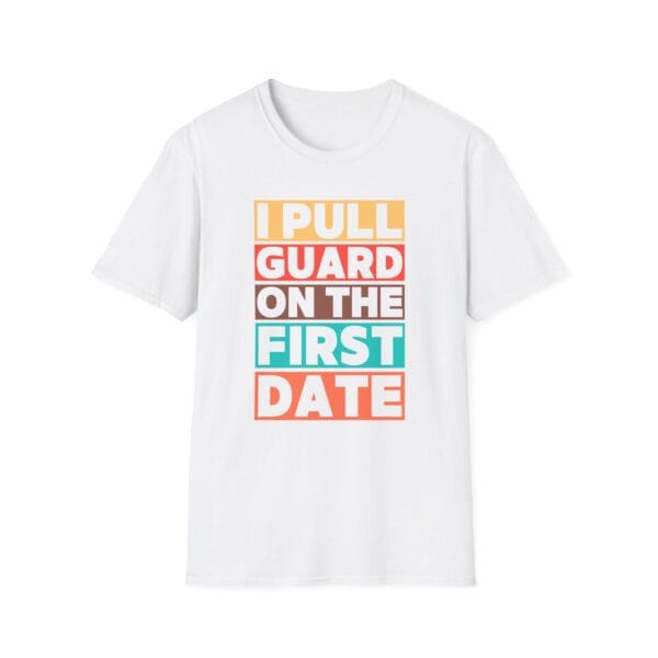I Pull Guard tee in white