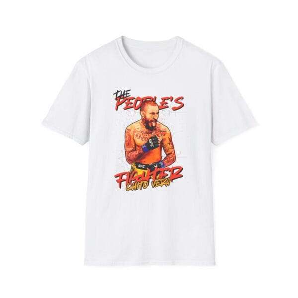 Chito Vera standing on the cage after victory