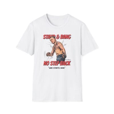 Max Holloway center octagon art