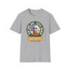 Feline Fighter tee in gray