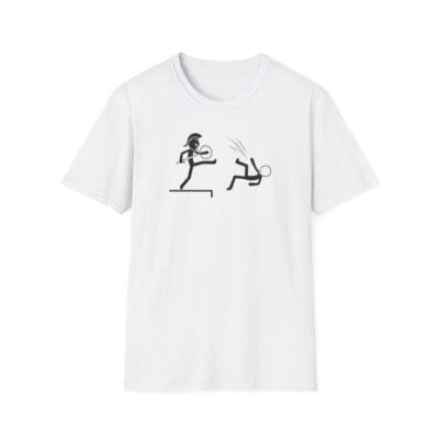 Minimalist Sparta kick doodle artwork