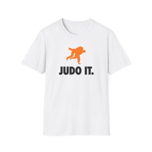 “Judo It” Nike parody with judo throw silhouette