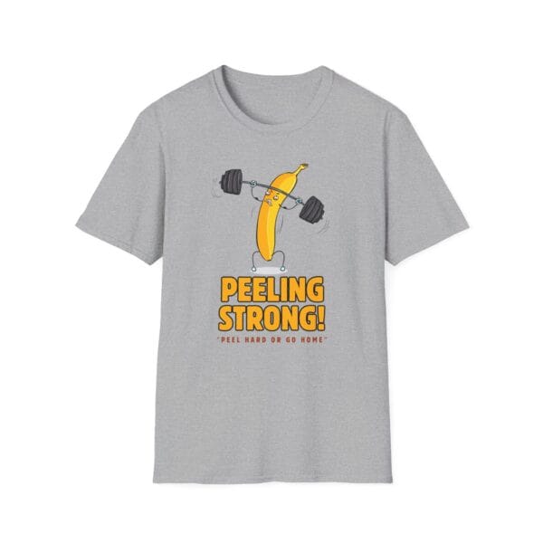 Peeling Strong tee in gray