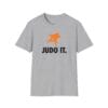 Judo It tee in gray