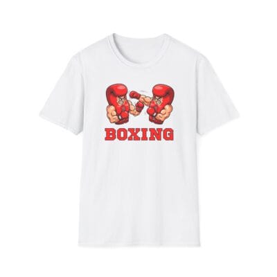 Two cartoon boxing gloves with limbs and gloves boxing