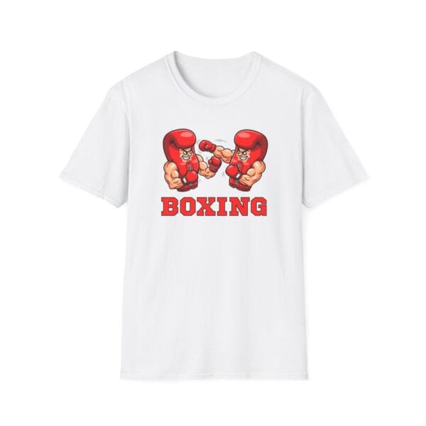 Two cartoon boxing gloves with limbs and gloves boxing