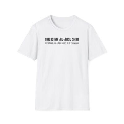 “This is my jiujitsu shirt, my other is in the wash” funny bjj design