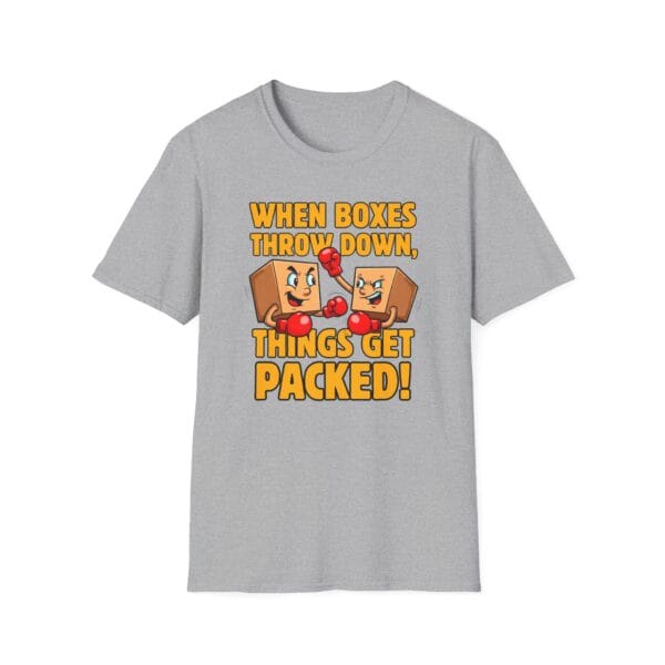 Cardboard Combat tee in gray