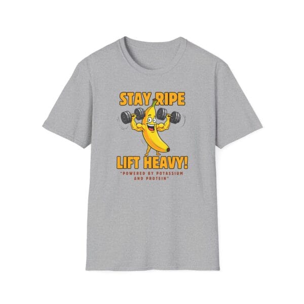 Stay Ripe Lift Heavy tee in gray