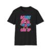 Donut give up boxing pun t-shirt in black