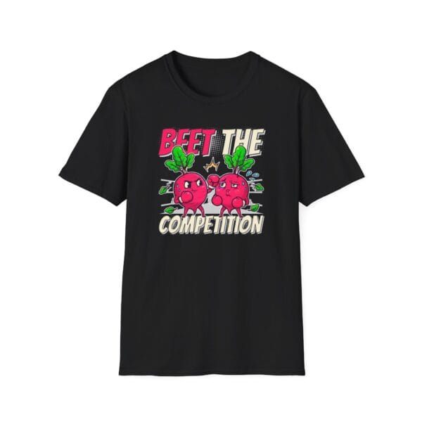 Beet the Competition tee in black