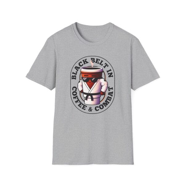 Black Belt Brew tee in gray