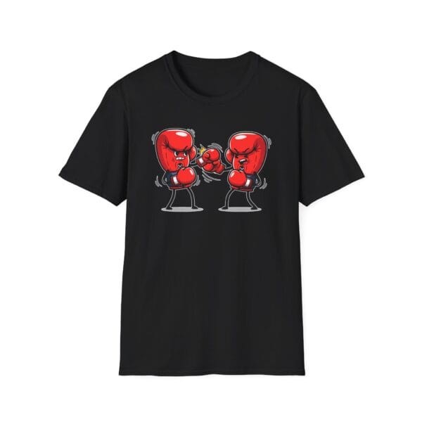 Boxing tee in black