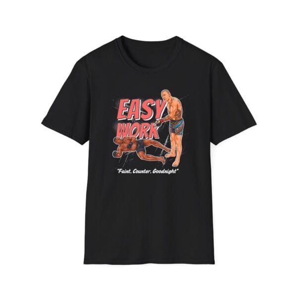 Easy Work Knockout tee in black